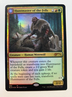Huntmaster Of The Fells (495) *FOIL* SECRET LAIR: Chris Rahn NM/MT MTG Comb Ship