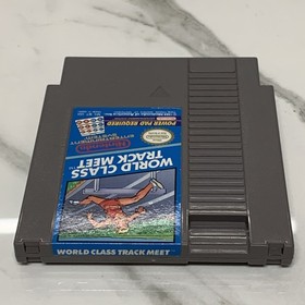 World Class Track Meet (Nintendo Entertainment System) NES Tested READ DETAILS