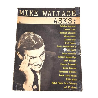Mike Wallace Asks 1958 First Printing Highlights Interviews Simon Schuster