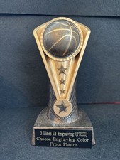 6 1/2  Basketball Cobra Award Resin Trophy. Please See All Photos 