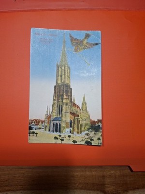 Alte Ansichtskarte  Ulmer  Münster