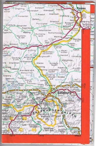Europcar Map Federal Republic Of Germany - Picture 2 of 2