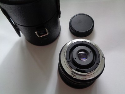 Vivitar 17mm 67mm 1:3.5 MC Wide Angle Pentax K Mount Lens Needs Cleaning