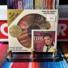 SEALED Elvis Presley Is Back! 24 Kt Gold Compact CD NUMBERED 7589 Tower Records
