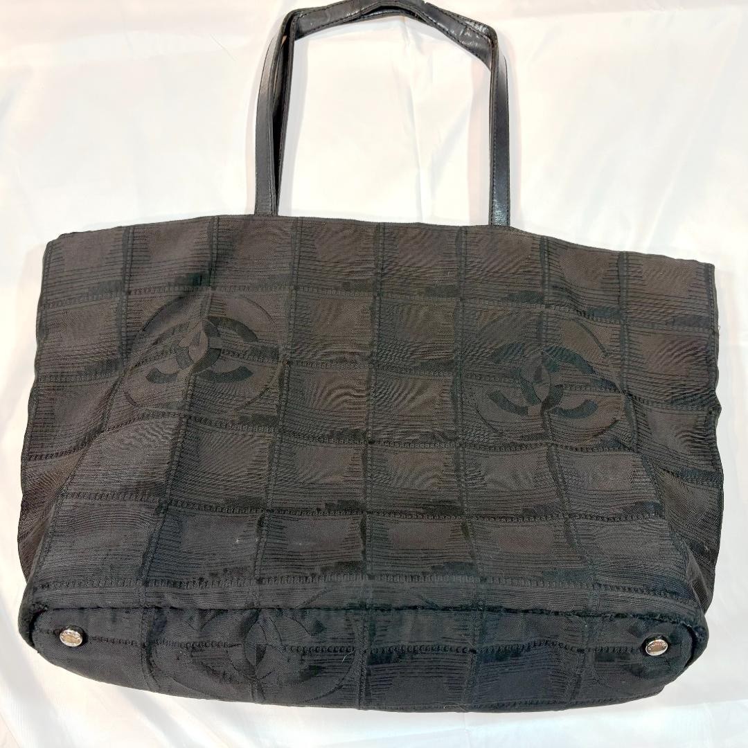 Chanel Nylon Travel Tote Bag Lightweight Designer Shoulder Bag