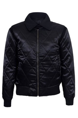 Drive Herren schwarz silber Skorpion Film Film Stil Ryan Gosling Satin Jacke