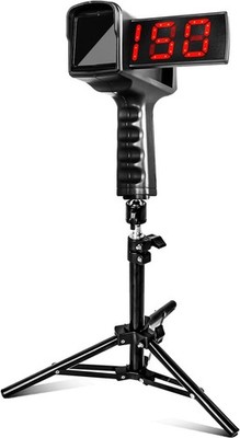 Baseball speed gun,with tripod,can be handheld or hands-free for measuring speed