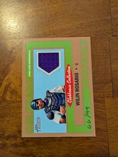 2013 Topps Heritage #CCR-WR Wilin Rosario Clubhouse Collection Relics Gold #/99
