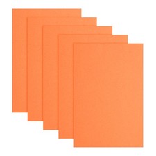 5Set Orange EVA A4 Foam Sheets Crafts 12 x 8 Inch 2mm Thick