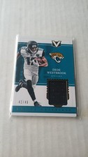 Dede Westbrook 2017 Panini Vertex Vertex Materials GU JERSEY /49  Rookie JAGUARS