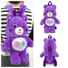 40CM Care Bears Plush Backpack Stuffed Toys Cute CareBears Dolls Children School