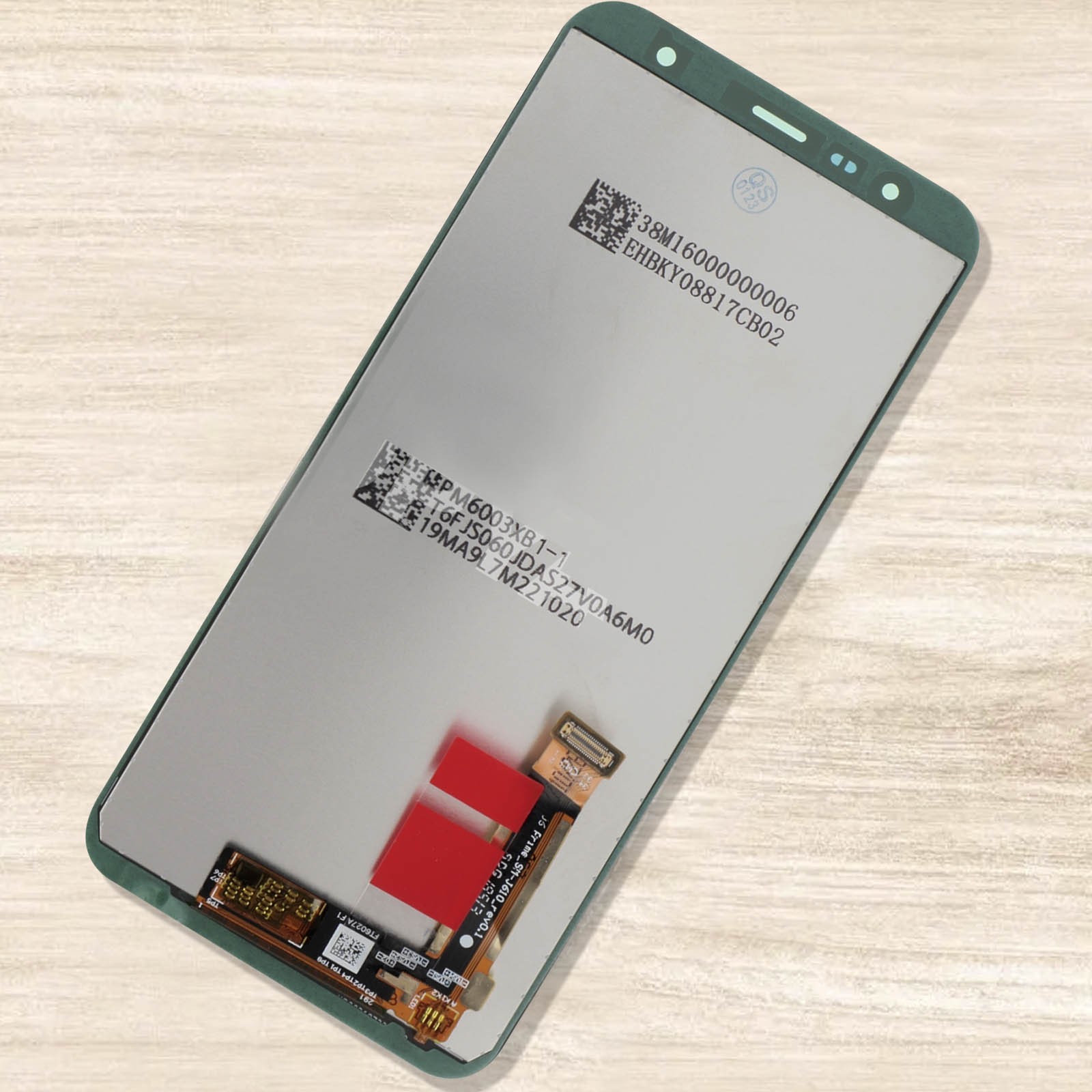 Écran Galaxy J6 Plus avec vitre prémontée pour châssis Noir - 4