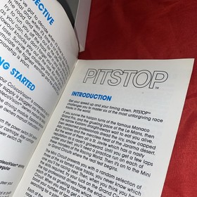 PIT STOP - Coleco Vision, 1983  ColecoVision CIB Complete in Box EPYX Free Ship!