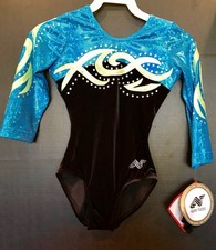 Alpha Factor Competition Gymnastics Leotard - Child Large CL - NEW