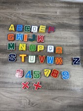 Lakeshore Toys Alphabots Transforming Letters and Numbers Missing L  Y