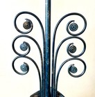 VINTAGE MCM WILLIAM "BILLY" HAINES POMPEIAN BRONZE PATINA CAST METAL  TABLE LAMP — photo 7