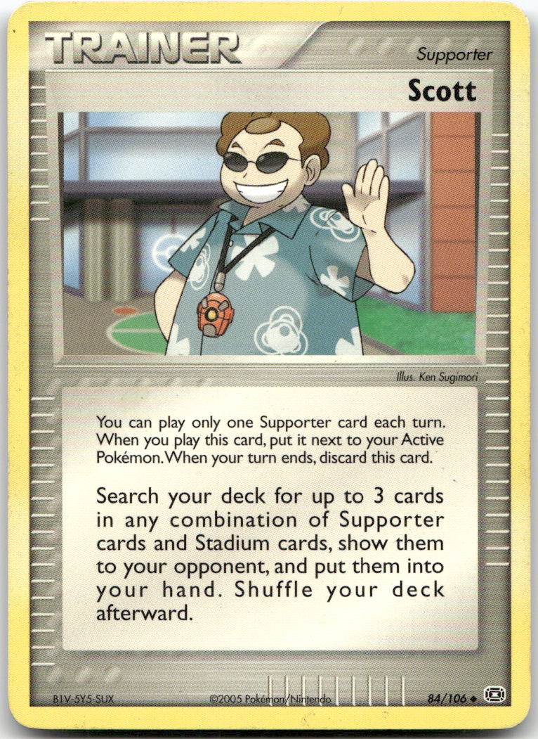 Scott 84/106 Uncommon Emerald Pokemon LP