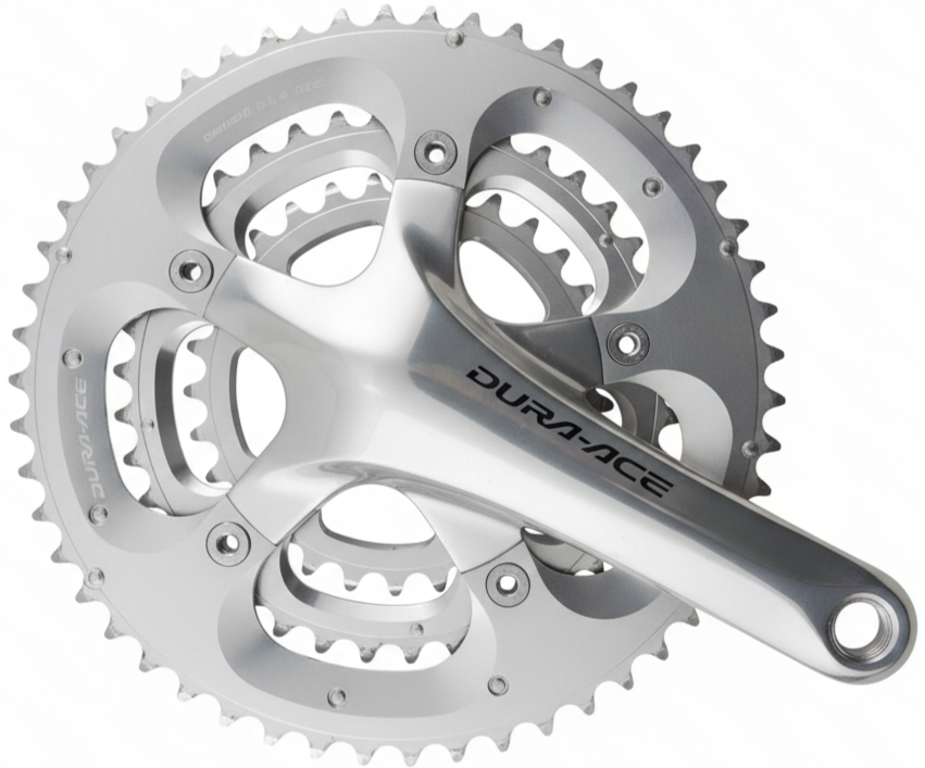 パーツ DURA-ACE FC-7803 170mm Shimano Dura-Ace FC-7803 10s 170mm 52/39/30T Road Crankset NOS