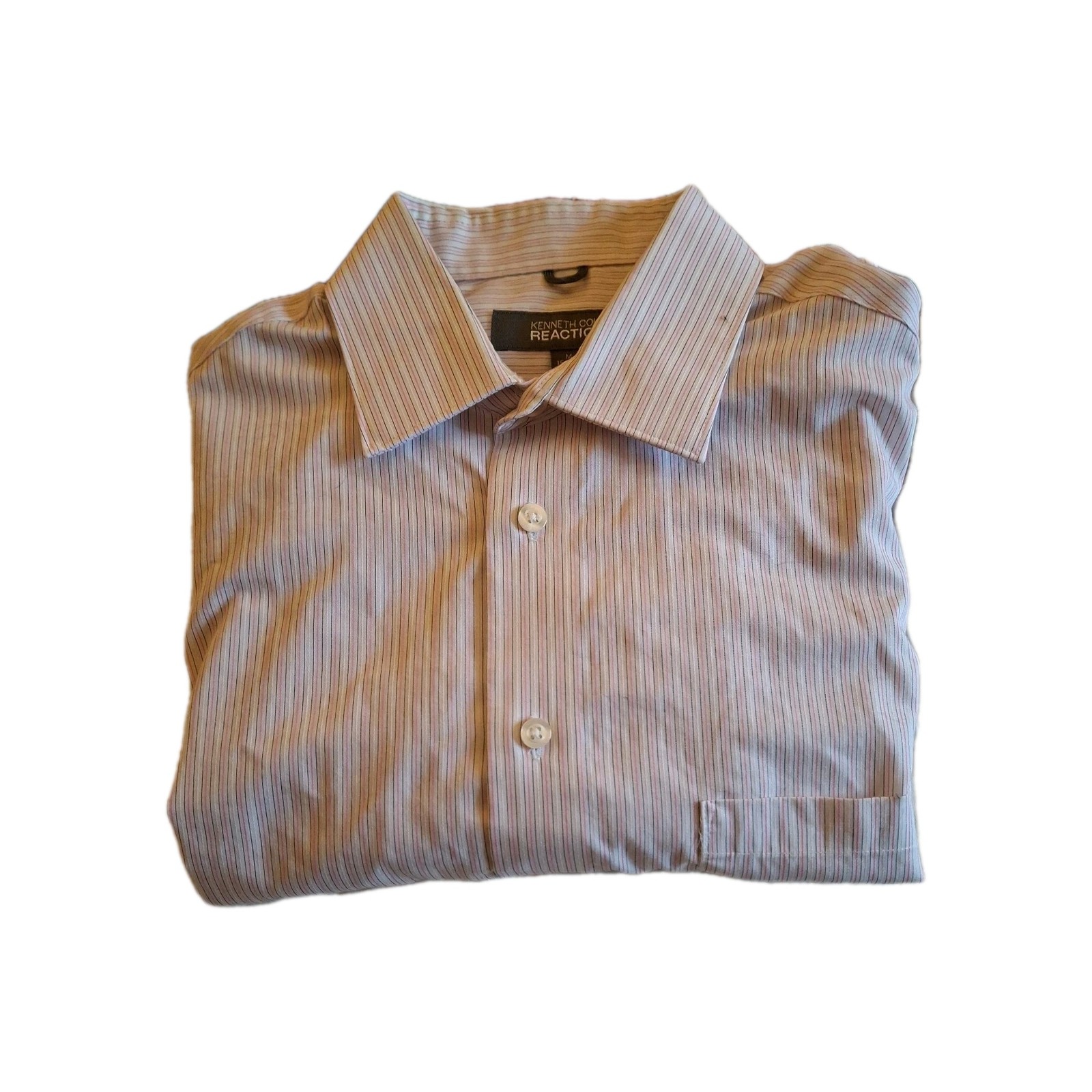 Kenneth Cole Reaction Button Button Down Stiped D… - image 5