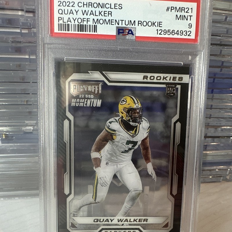 2022 Panini Chronicles - Playoff Momentum Rookies Quay Walker #PMR-21 (RC)