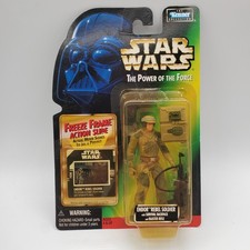 Star Wars Endor Rebel Soldier Power of the Force II Freeze Frame Figure 3.75