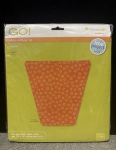 AccuQuilt GO! Fabric Cutting Die - Tumbler-6.5"  55020 - NEW 10" X 10"