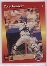 1992 Donruss Triple Play Todd Hundley #104 0q1p