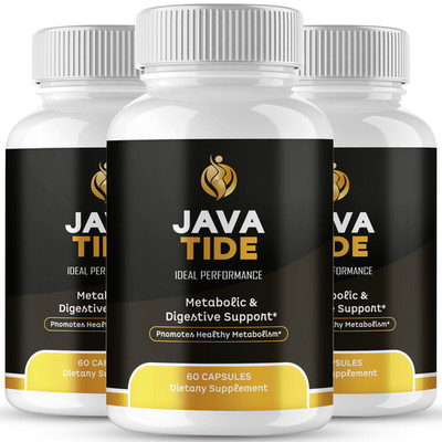 Java Tide Capsule, Official JavaTide Supplement Pills, Maximum Strength (3 Pack)