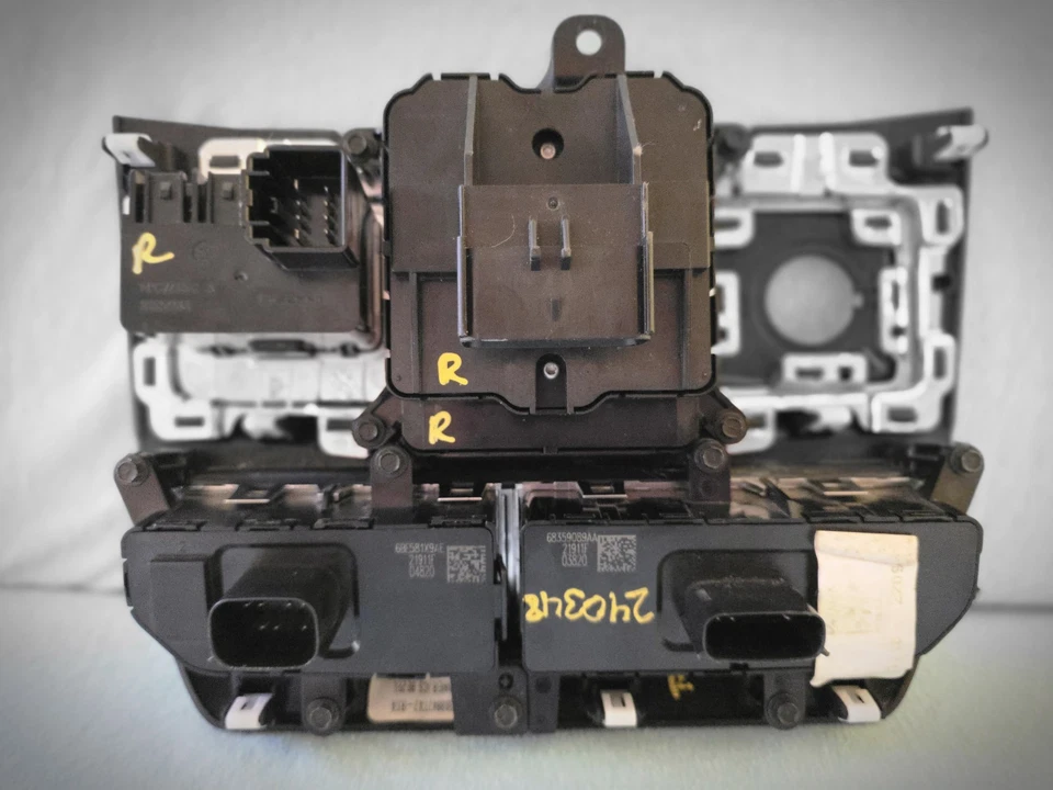 2022 Jeep Gladiator / Jeep Wrangler Dash Instrument Panel all the switches. - Image 2 of 4