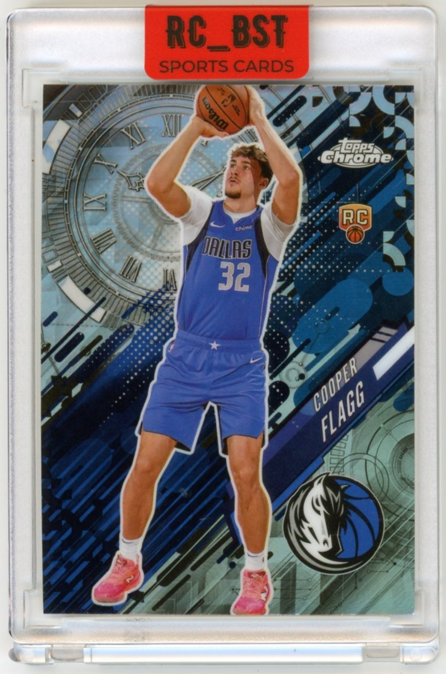 COOPER FLAGG RC Rookie - Refractor Go Time 2025-26 Topps Chrome #GT-16
