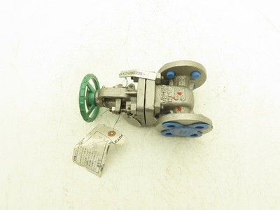 Kitz 150UMAM 1/2'' Gate Valve ANSI Class 150 170psig  500°F CF8M SS Rising Stem