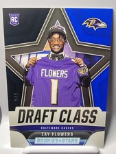 2023 Panini Rookies & Stars - Draft Class Zay Flowers #DC-20 Black & Blue 3/5