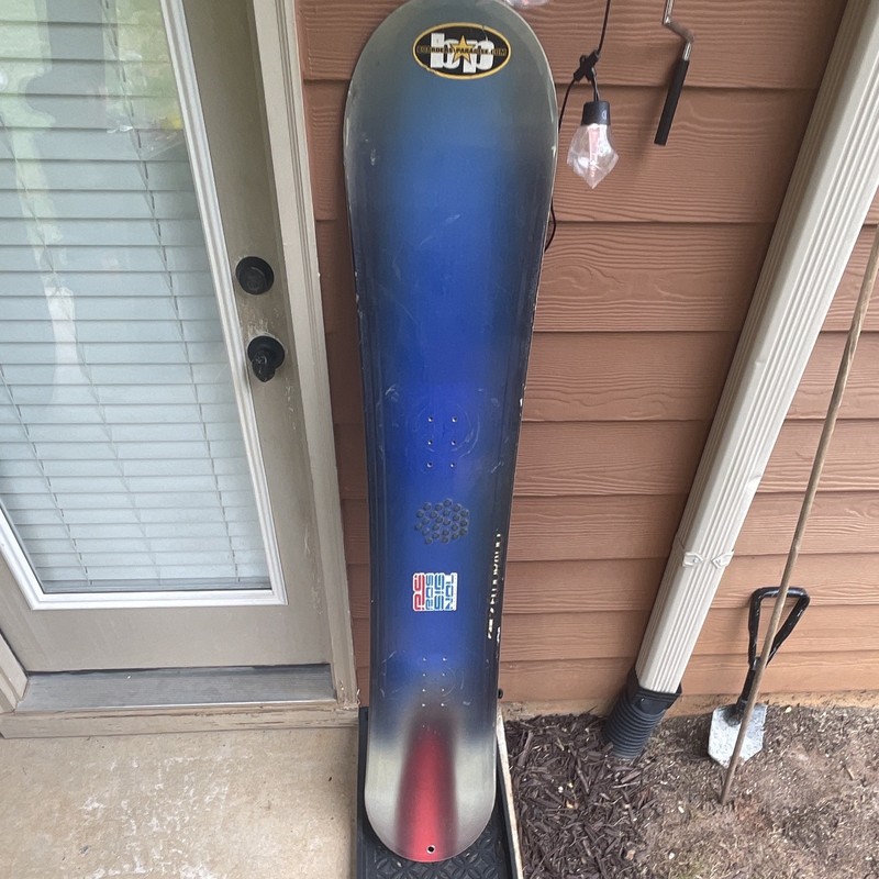 K2 Floraba 152cm All-Mountain Snowboard 4x4 Blue/Black/Red (Board Only)