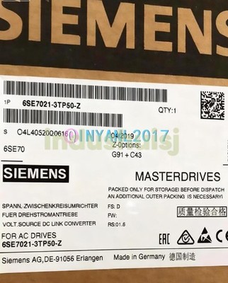 1PCS SIEMENS MAIN DRIVE 6SE7021-3TP50-Z Z=G91+C43 NEW