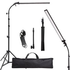 Photography Studio LED Lighting Kit with Light Stand Bag Soft Tube for Beauty...