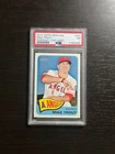 MIKE TROUT 2014 Topps Heritage Portrait Cap Logo Card #250 Graded PSA 7