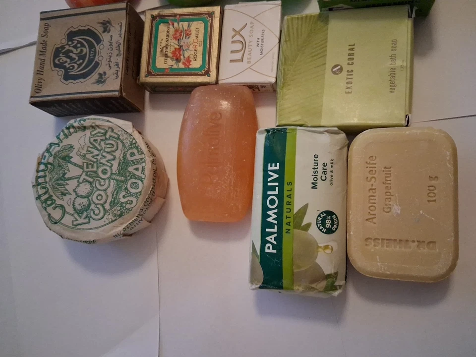 Konvolut Vintage Seifen ca900 Gr.Plus.FA,Palmolive,Lux,Roger& Gallet.Clea lotion - Bild 2 von 4