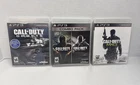 Call of Duty Black Ops 1 and 2 Ghosts MW3 PlayStation 3 PS3 Bundle Lot