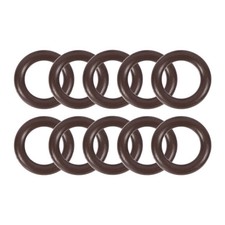 10pcs Rubber O-Rings 13mm OD 8mm ID 2.5mm Width Metric FKM Sealing Gasket