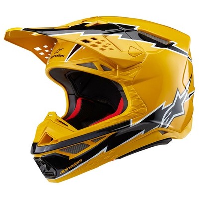 Alpinestars Supertech S-M10 Ampress Helme XL Gelb