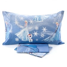 Lenzuola Frozen Elsa Disney singolo completo letto una piazza  puro cotone 100%