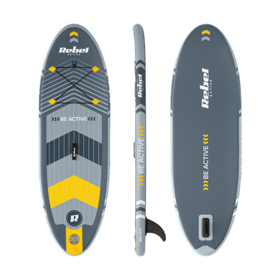Aufblasbares SUP Board   244×76×10 cm / 305×81×15 cm   Robustes Drop Stitch