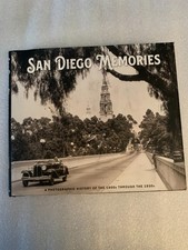San Diego Memories 1800s-1930s History Photo Book Union Tribune 2018 HC
