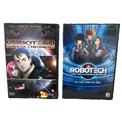 FUNimation A&E Robotech Shadow Chronicles Macross Saga DVD Remastered Anime