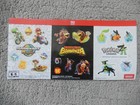 Nintendo Switch 2 Promotional Sticker Sheet  Mario Kart  Donkey Kong  Pokemon — photo 1