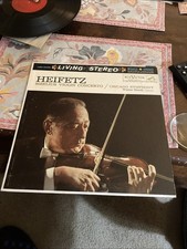 Sibelius Violin Concerto, Heifetz, Hendl/Chicago, RCA LSC-2435, 1960, EX