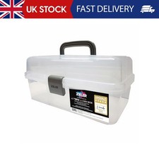 Artists Carry/Caddy Box (Translucent White) - Ideal storage for artists paintbru