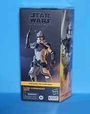 Star Wars The Black Series 6  Clone Commander Jesse In Collector Case New Sealed