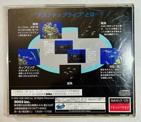 Aquazone: Desktop Life - Sega Saturn NTSC-J - CIB w/ Obi Strip - US Seller