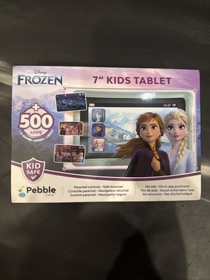 PEBBLE GEAR DISNEY FROZEN 2.7'' KIDS WIFI TABLET 16GB LIGHT BLUE BRAND NEW SEALED